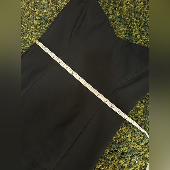 Laundry by Shelli Segal Vintage black sweetheart spaghetti strap dress size 4 - Picture 12 of 15